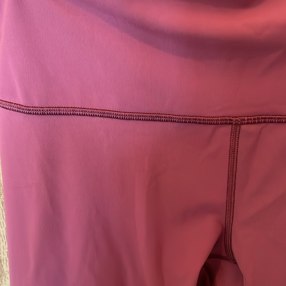Lululemon Athletica Pink Performance Leggings - Picture 3 of 3